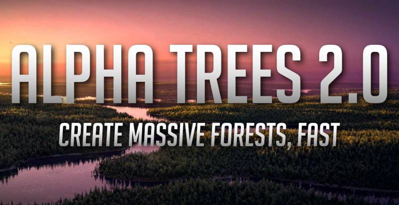 Discover Alpha Trees – a premium collection of high-resolution tree alpha textures, perfect for adding realism and depth to your 3D scenes. Compatible with Blender.