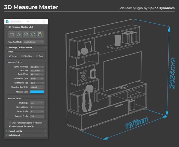 3D Measure Master 3dsMax